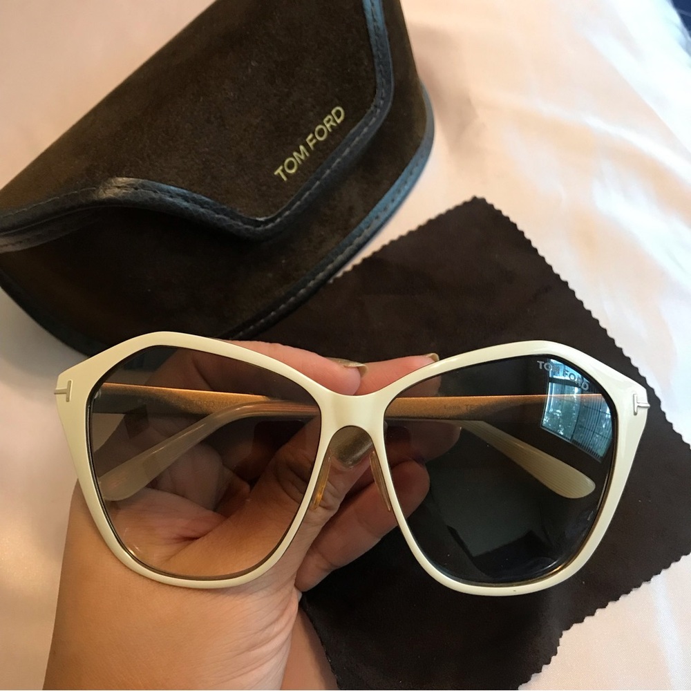Tom Ford Cat-Eye Gradient Sunglasses